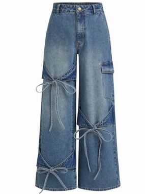📌 Cider Low Rise Solid Denim Jeans